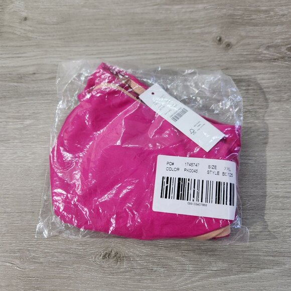 J. Crew Pink Curved Waist Cheeky Bikini Bottom New With Tags Womens Size XXL - Picture 16 of 16